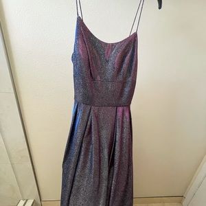 Holographic Prom Dress